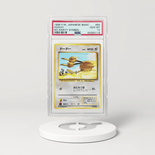 1996 Pokémon Japanese Base Set No Rarity Symbol Doduo #84 (PSA 45580119)