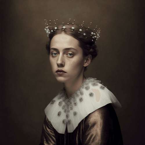 Girl with a crown