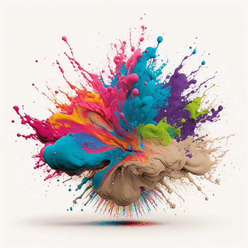 Color Burst By Felix Norgaard #114