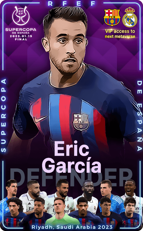 2022-23 SuperCup Of FC Barcelona Eric García