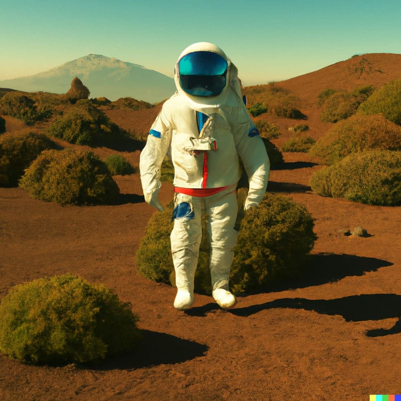 Mars Astronaut #1