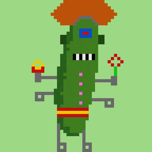 Stupid Robot In Pickle